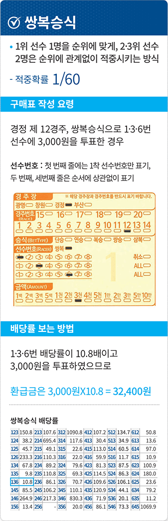 쌍복승식